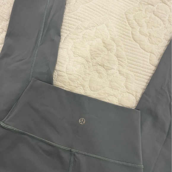 Baby Blue/Grey Lululemon Leggings - Picture 8 of 8